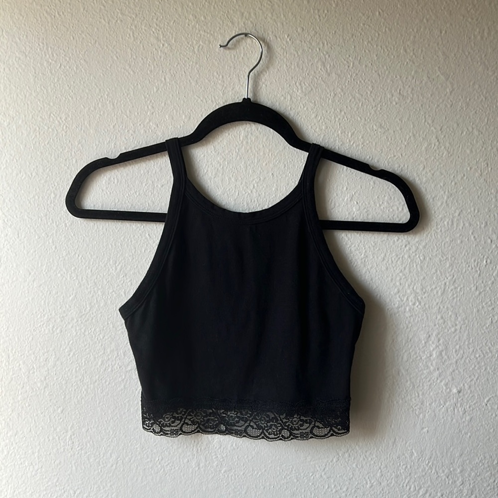 90s-style Colsie crop tank top, S